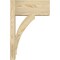 Ekena Millwork Thorton Block Rough Sawn Outlooker, Douglas Fir, 8"W x 16"D x 24"H OUT08X16X24THR05RDF - alternate 2